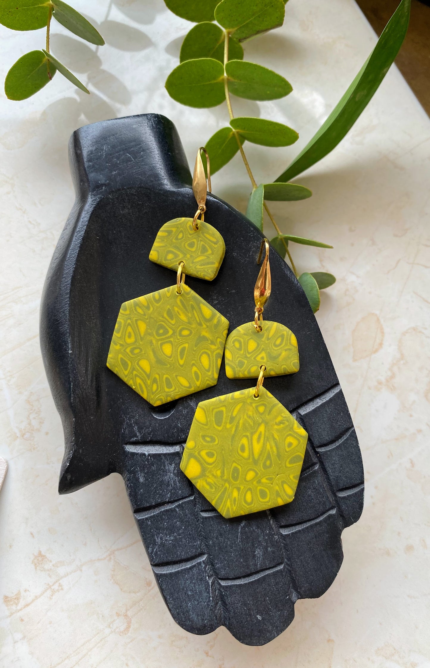 Rebecca Polymer Clay Earrings