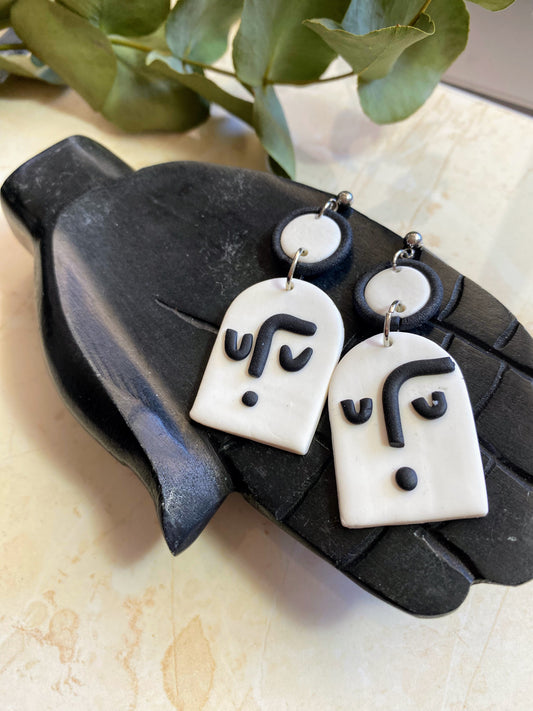 Bernadette Polymer Clay Earrings