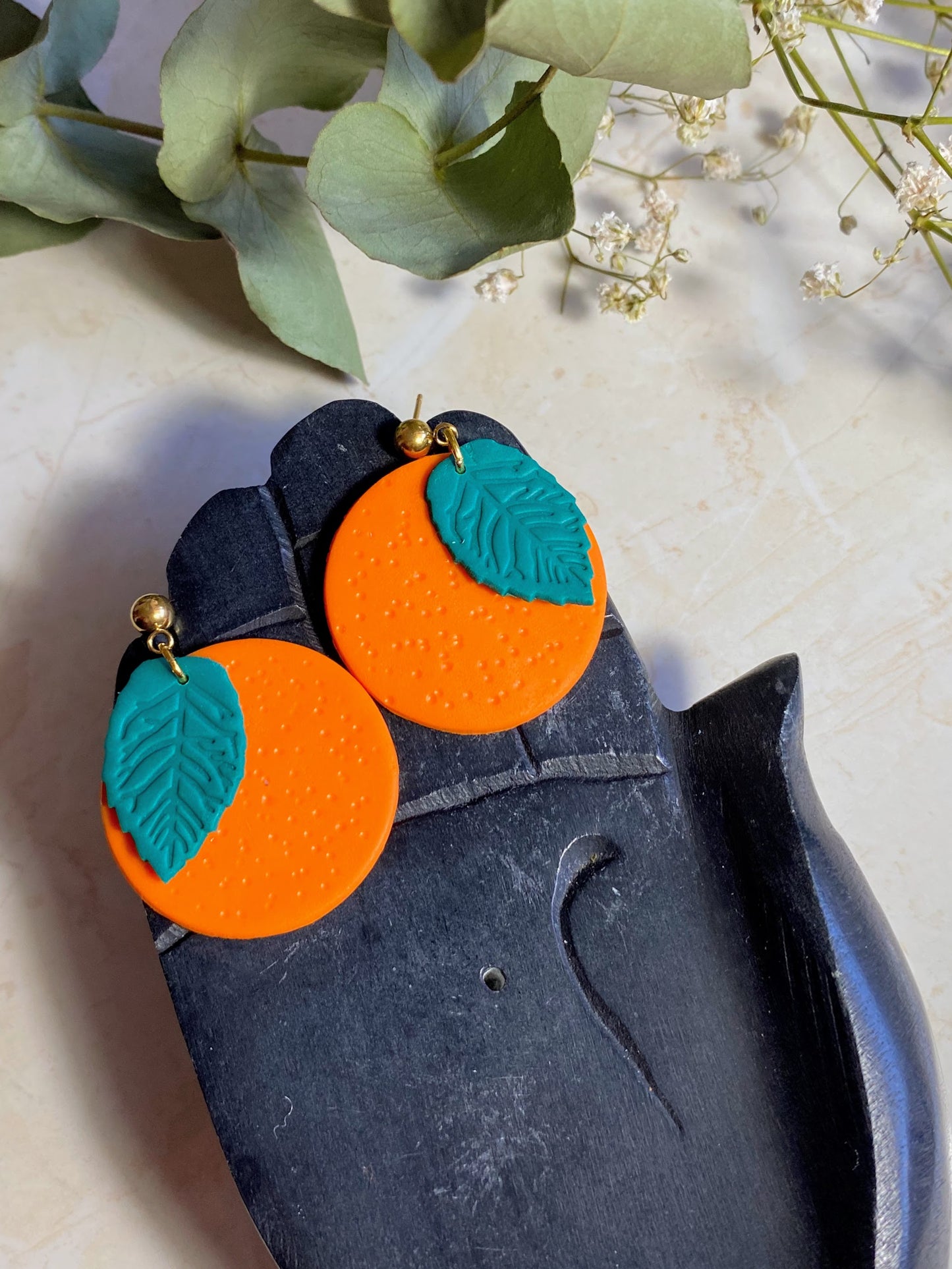 Valencia Polymer Clay Earrings